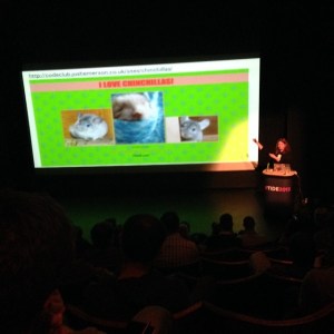 All programmers are dull weirdos? I don't think a dull weirdo made this epic website! #TIDE2013 #teachkidstocode #programmingiscool