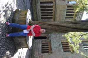 Cameron at Skipton Castle