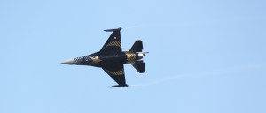 Turkish F16 at Waddington Air Show 2013