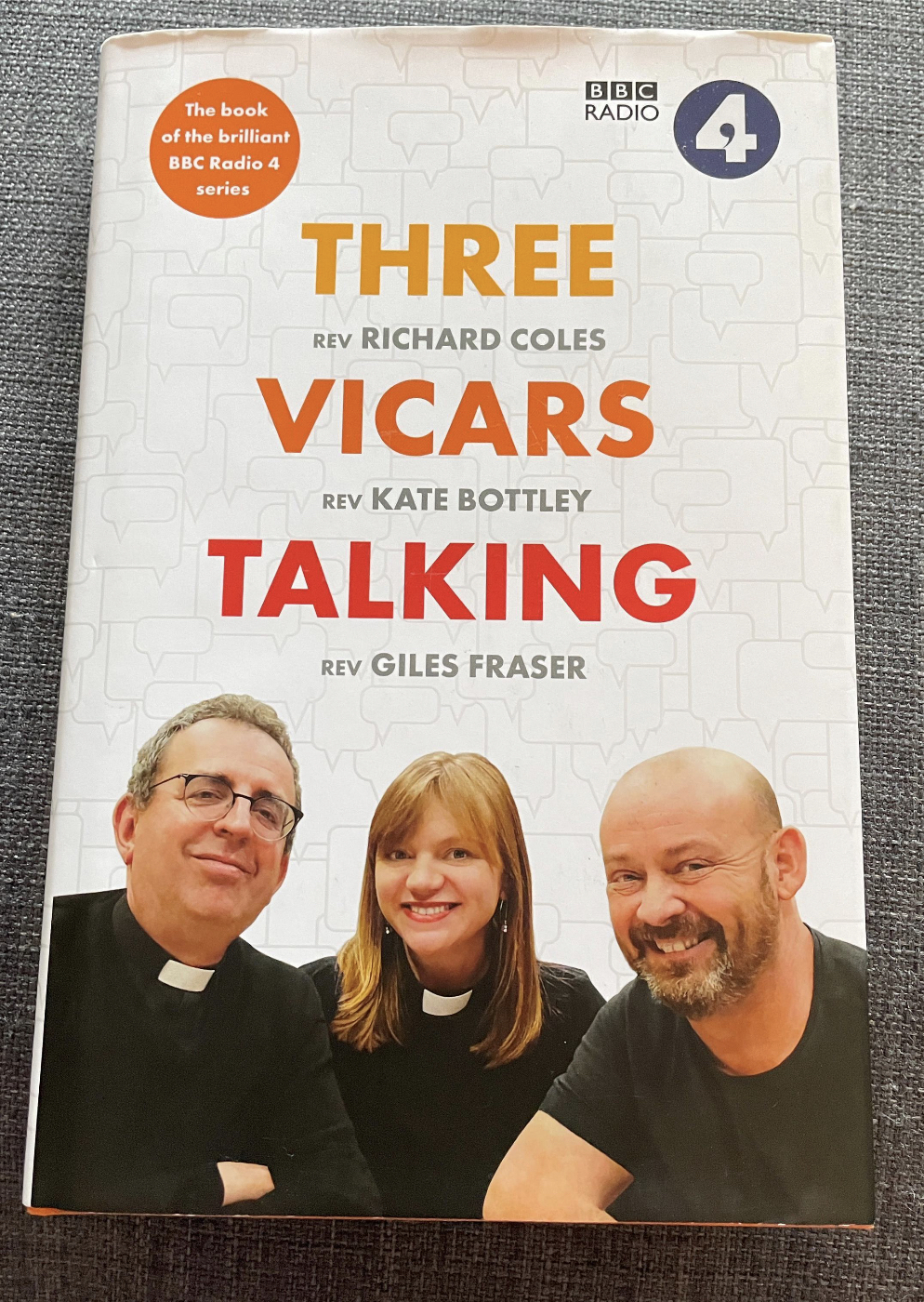 Kate Bottley, Richard Coles & Giles Fraser – Three Vicars Talking