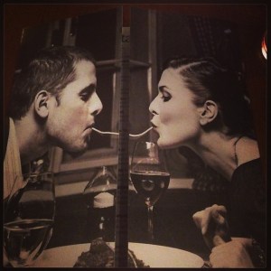 Romantic date at Bella Italia.