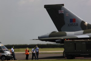 Vulcan at Waddington Air Show 2013