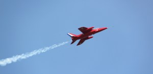 Red Arrows at Waddington Air Show 2013