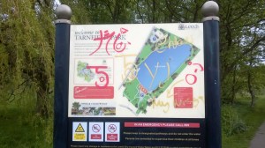 Graffiti at Yeadon Tarn