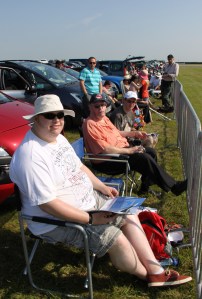 Cameron, Dad and Frank at Waddington Air show 2013