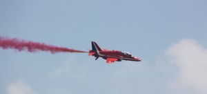 Red Arrows at Waddington Air Show 2013