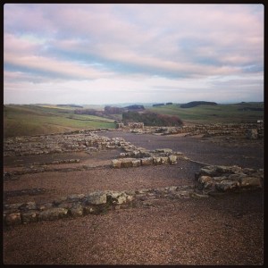 Hadrian's Wall. So peaceful.