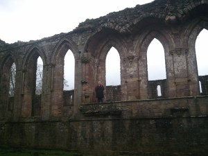 Me on the ruins