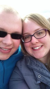 Me and Cameron in Scarborough