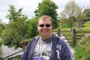 Cameron at Bolton Abbey