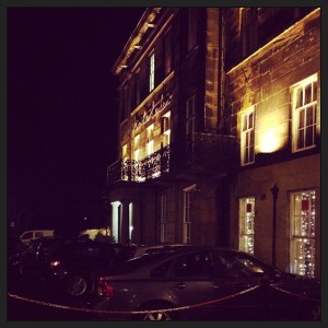 Our lovely hotel last night. #scarborough
