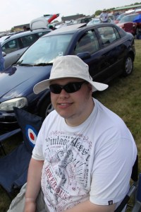 Cameron at Waddington Air Show 2013