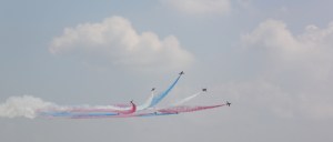 Red Arrows at Waddington Air Show 2013