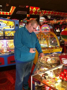 Playing the arcades!