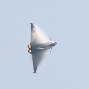 RAF Typhoon at Waddington air show 2013