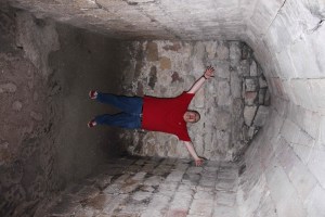 Cameron at Skipton Castle