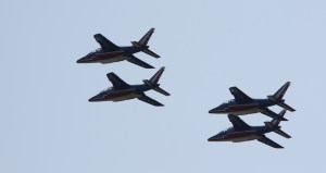 Patrouille de France at Waddington air show 2013