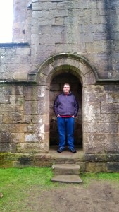 Cameron at Fountains Abbey